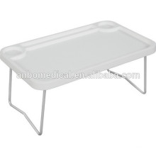 Lackierter oder rostfreier Stahltisch mit Plastikoberseite